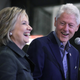 Democratic presidential candidate Hillary Clinton and her husband, former President Bill Clinton, in 2015
Alex Wong/Getty Images
